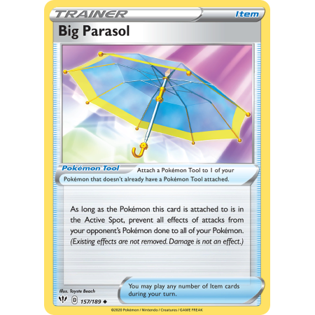 Big Parasol (Reverse Holo)