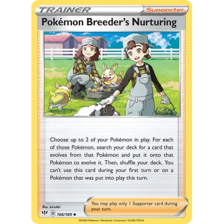 Pokémon Breeder's Nurturing