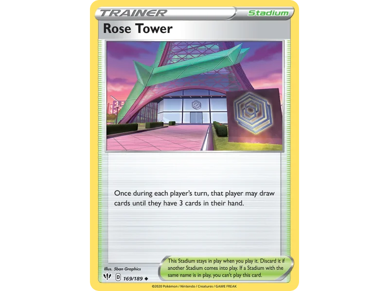 Rose Tower (Reverse Holo)