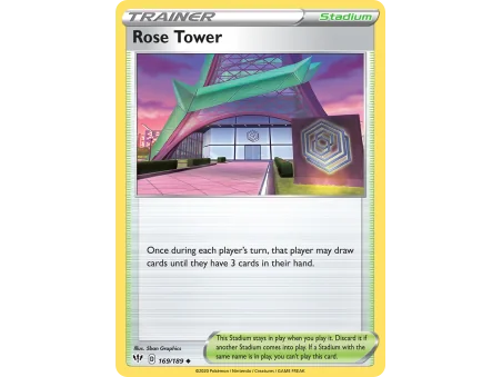 Rose Tower (Reverse Holo)