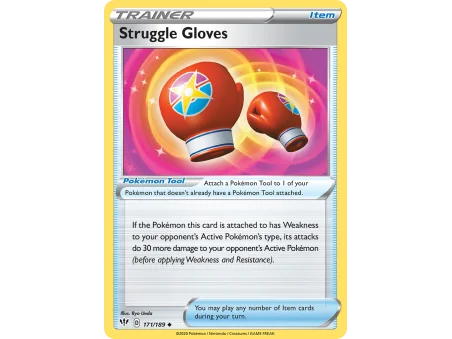 Struggle Gloves (Reverse Holo)