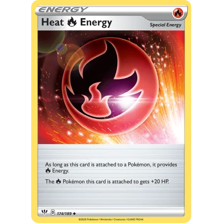 Heat Fire Energy (Reverse Holo)