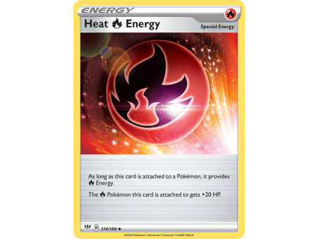 Heat Fire Energy (Reverse Holo)