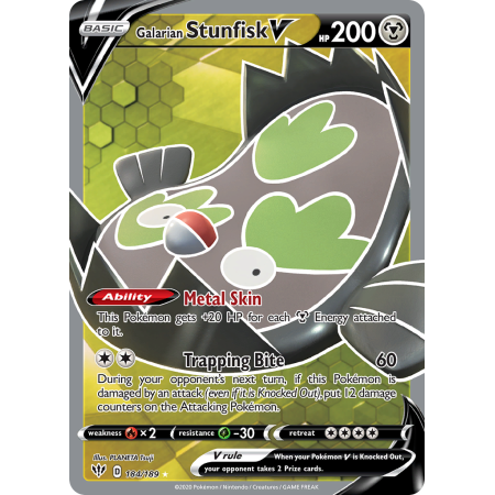 Galarian Stunfisk V