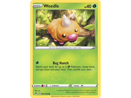 Weedle (Reverse Holo)