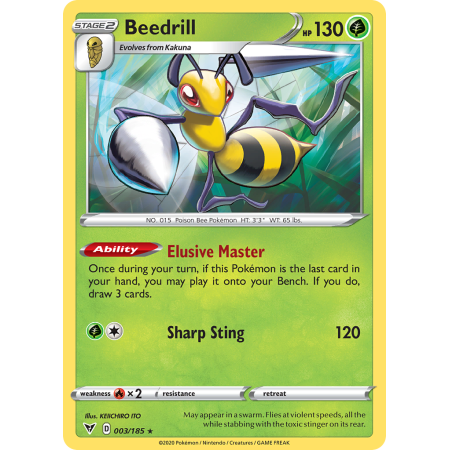 Beedrill (Reverse Holo)