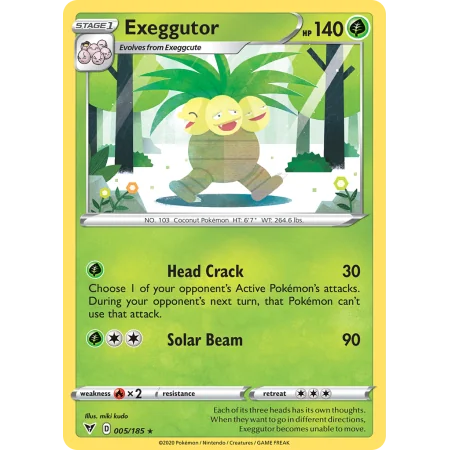 Exeggutor (Reverse Holo)