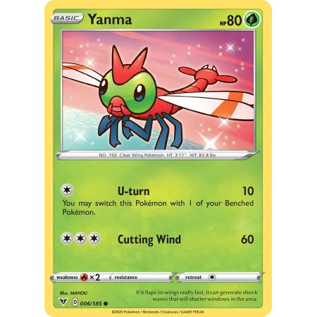 Yanma (Reverse Holo)