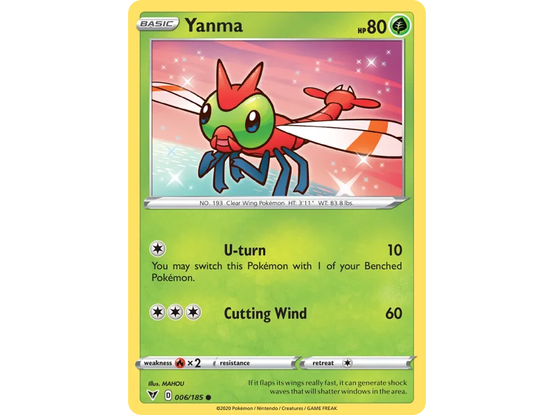 Yanma (Reverse Holo)