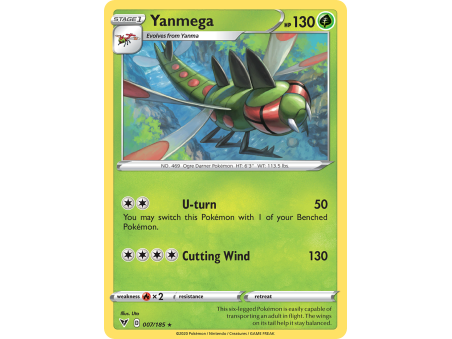 Yanmega (Reverse Holo)