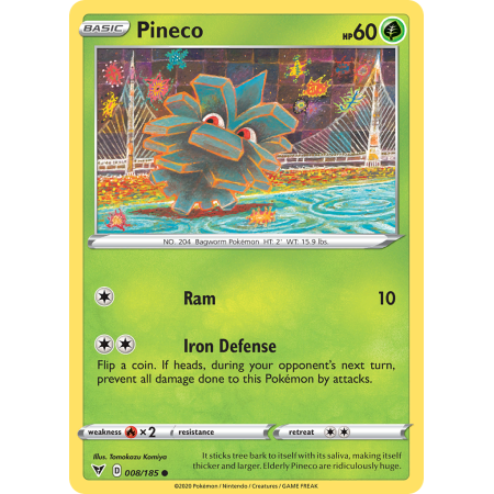 Pineco (Reverse Holo)
