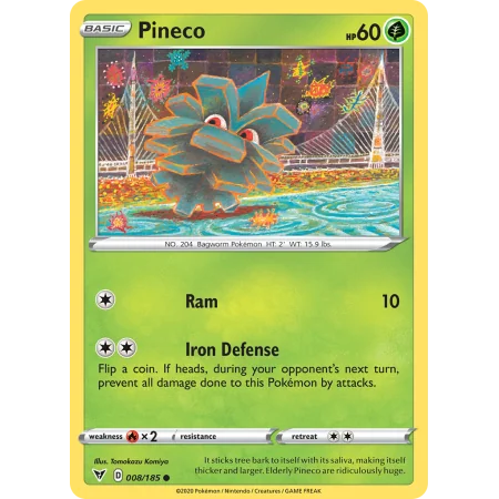 Pineco (Reverse Holo)