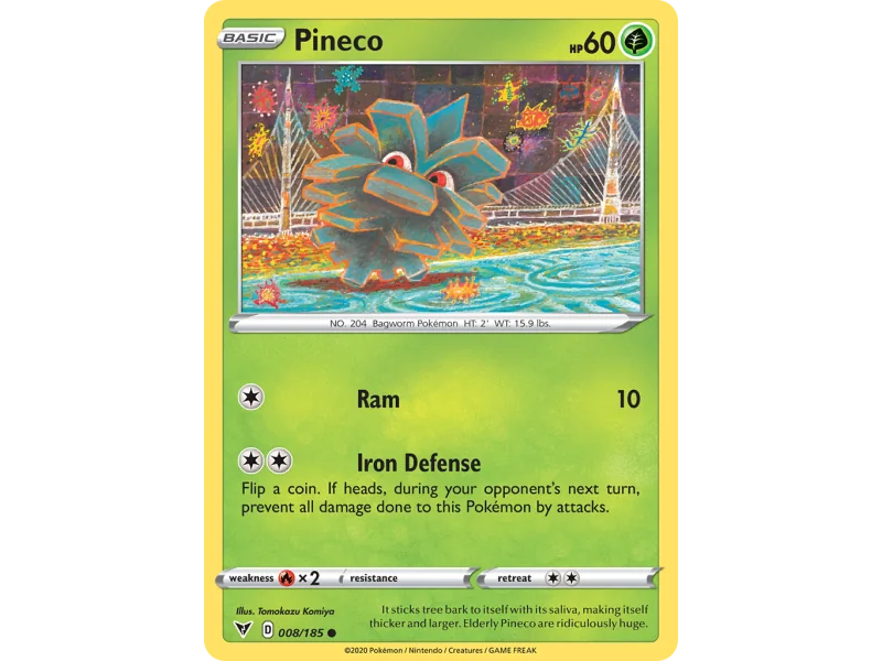 Pineco (Reverse Holo)