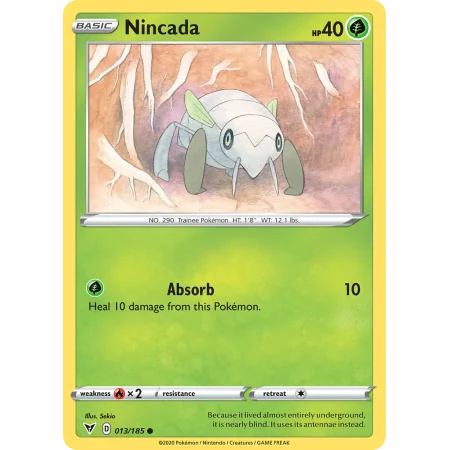 Nincada (Reverse Holo)