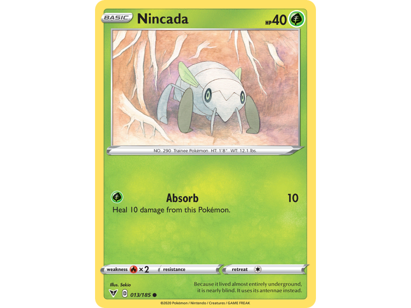 Nincada (Reverse Holo)