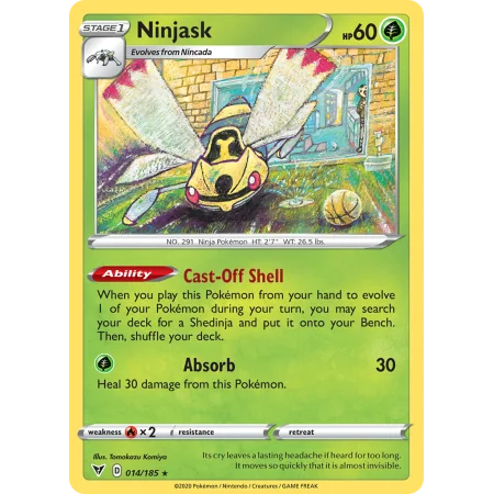 Ninjask (Reverse Holo)