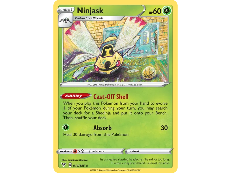 Ninjask (Reverse Holo)