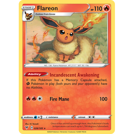 Flareon (Reverse Holo)