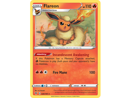 Flareon (Reverse Holo)