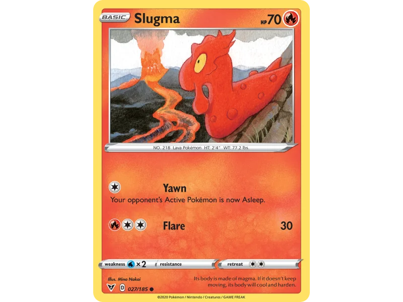 Slugma (Reverse Holo)