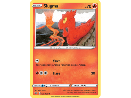 Slugma (Reverse Holo)