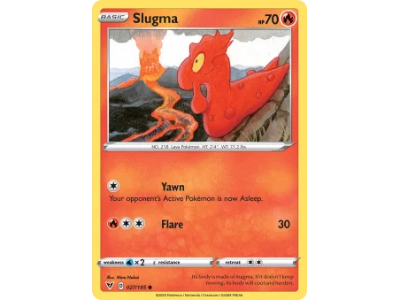 Slugma (Reverse Holo)