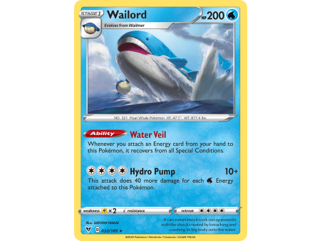 Wailord (Reverse Holo)