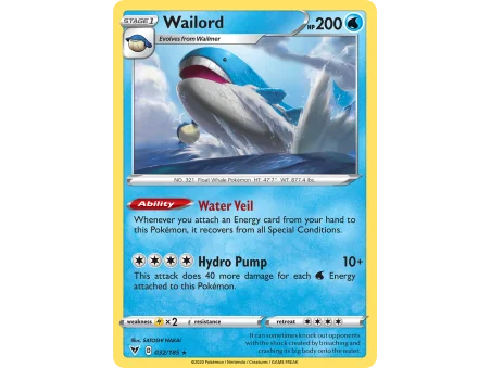Wailord (Reverse Holo)