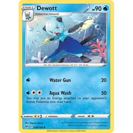 Dewott (Reverse Holo)