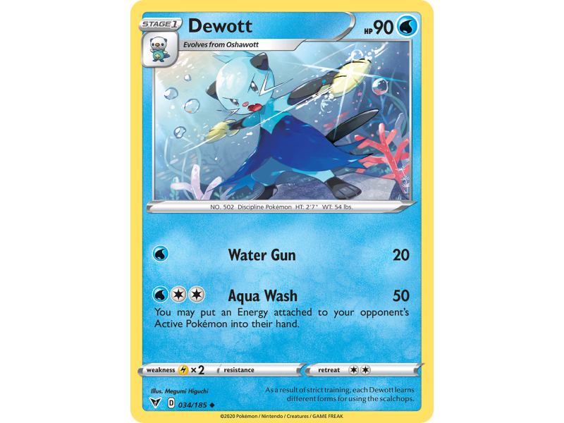 Dewott (Reverse Holo)