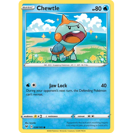 Chewtle (Reverse Holo)