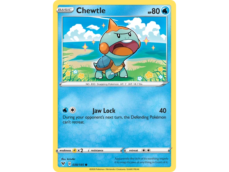 Chewtle (Reverse Holo)