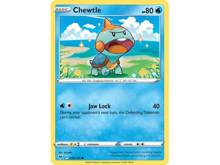 Chewtle (Reverse Holo)