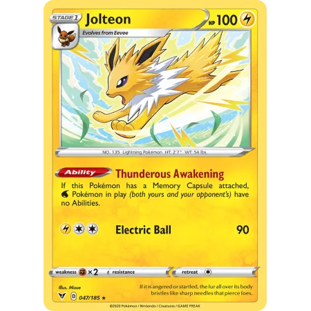 Jolteon (Reverse Holo)