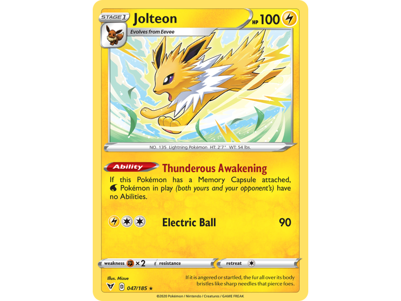 Jolteon (Reverse Holo)