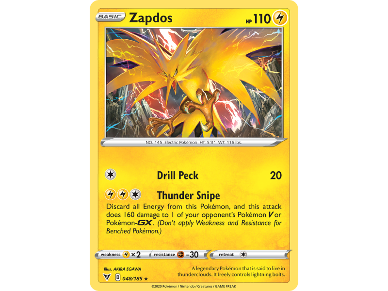 Zapdos (Reverse Holo)
