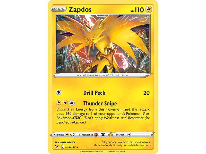 Zapdos (Reverse Holo)