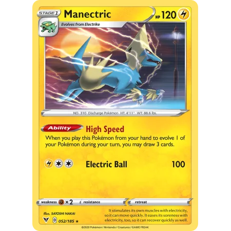 Manectric (Reverse Holo)