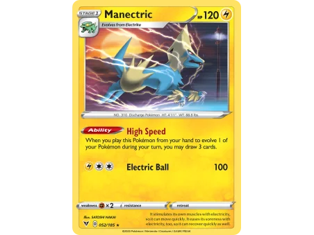 Manectric (Reverse Holo)