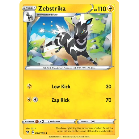 Zebstrika (Reverse Holo)