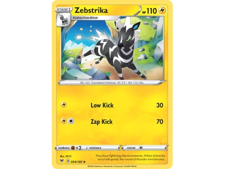 Zebstrika (Reverse Holo)