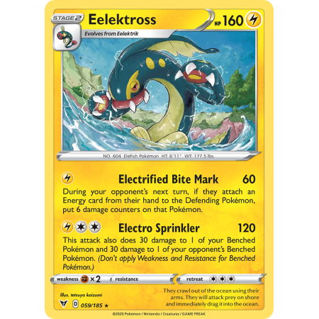Eelektross (Reverse Holo)