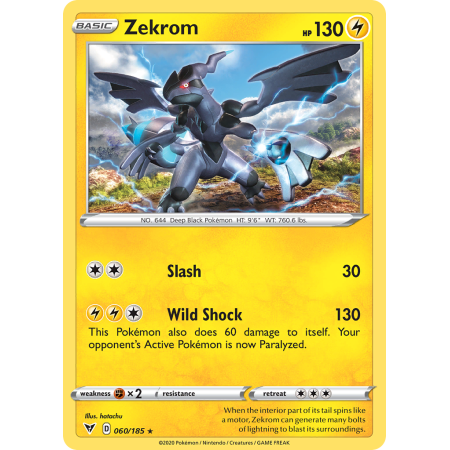 Zekrom (Reverse Holo)