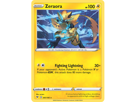 Zeraora (Reverse Holo)