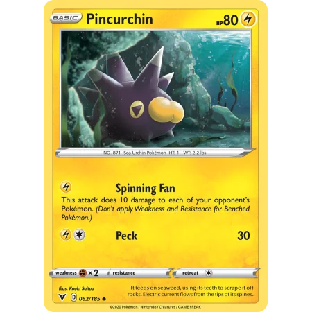 Pincurchin (Reverse Holo)