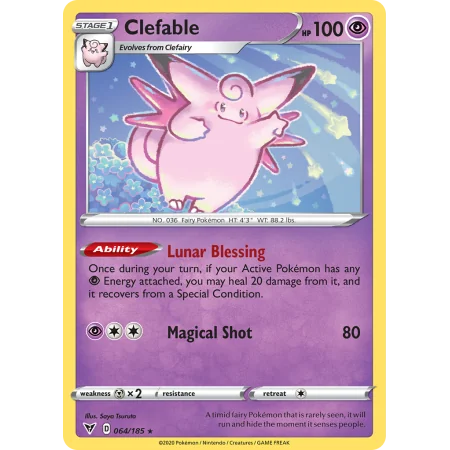Clefable (Reverse Holo)