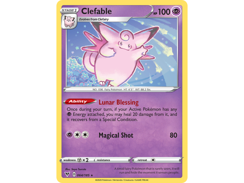 Clefable (Reverse Holo)