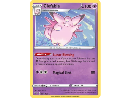 Clefable (Reverse Holo)