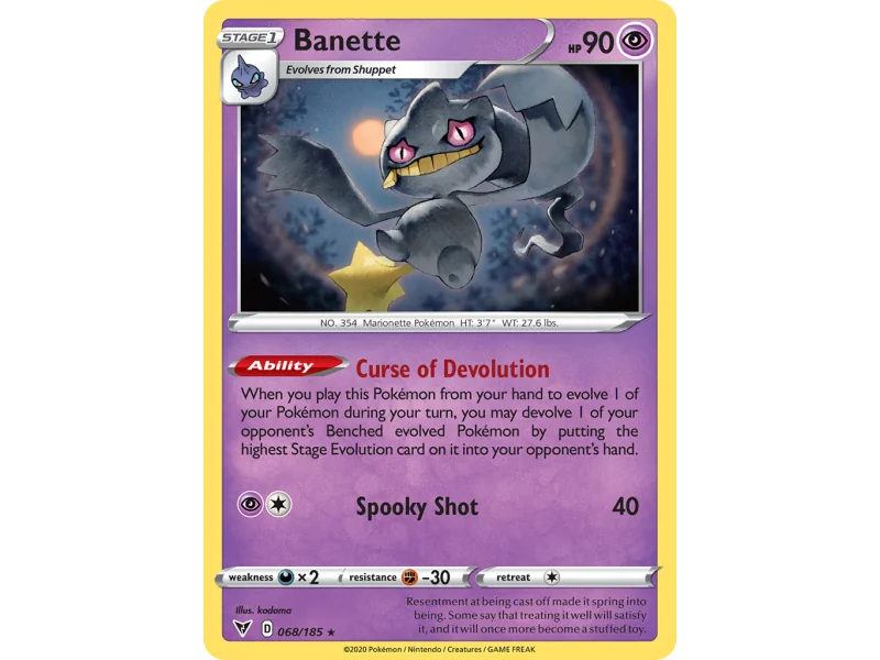 Banette (Reverse Holo)
