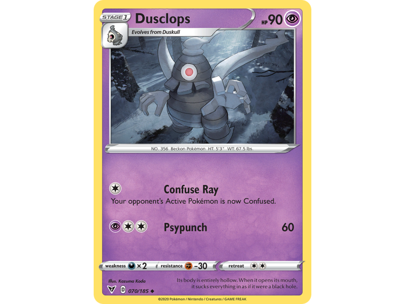 Dusclops (Reverse Holo)